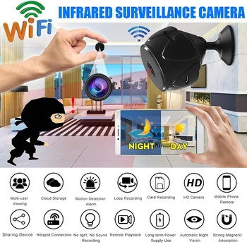 

HD 1080P IP Camera Outdoor Speed Dome Wireless Security WIFI Camera Night Vision CCTV Audio IR Surveillance for Home/Office