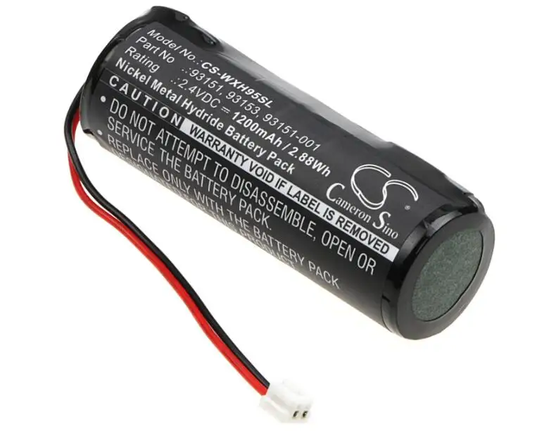 Cameron sino 1200 мА/ч, Батарея для WELLA Pro 9550 стерлингового серебра Eclipse 8725 93151 93151-001 аккумулятор большой емкости 93153 Аккумулятор для бритвы