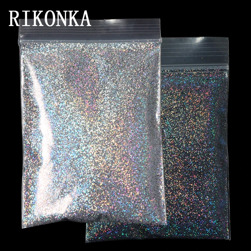 10g Holographic Nail Powder Laser Glitter Dust DIY Manicure For Gel Polish Chrome Pigment Art Decoration Set | Красота и здоровье