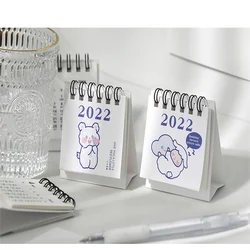 1 pièce 2022 Mini papeterie de décoration de calendrier de bureau créatif mignon fournitures scolaires 