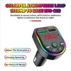 Car Bluetooth 5.0 FM Transmitter Modulator MP3 Player Colorful LED Display Car Kit Dual USB 3.1A Fast Charger Car Accessories ► Photo 2/6