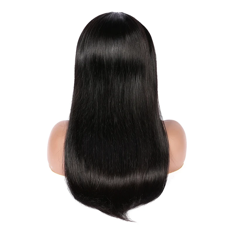 Прямые искусственные человеческие волосы парики для женщин Ali Queen Hair безклеевые