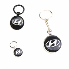 Автомобильный стильный металлический чехол для ключей с эмблемой для Solaris ix35 i20 i30 i40 HYUNDAI Tucson CRETA Santa fe