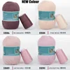 New 100 Colour 50+20g/set Long Plush Mink Cashmere Yarn Fine Quality Hand-Knitting Thread For Cardigan Scarf Suitable for Woman 2