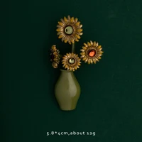 Fashion Animal Plant Lapel Pins Fruits Food Mix Brooches Badges Backpack Cute Pins Party Gifts For Friends Jewelry 2