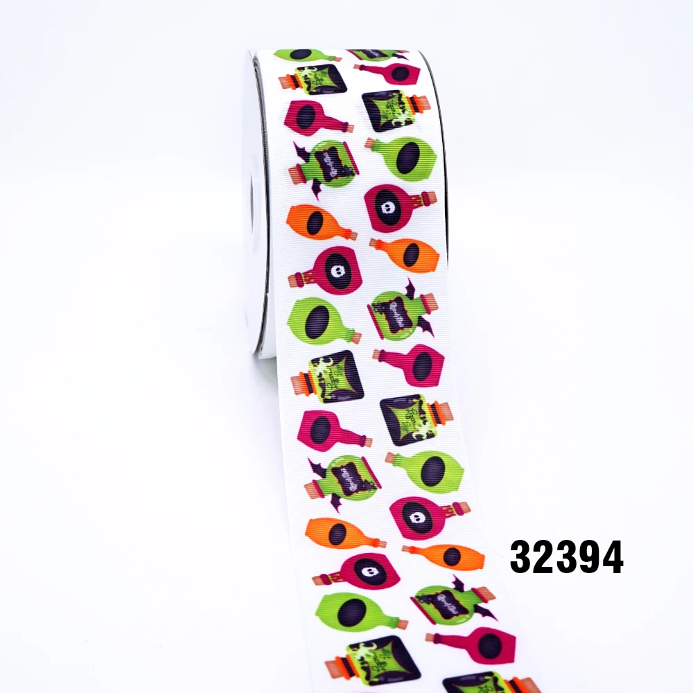 32394 50 ярдов мультфильм напечатанный grosgrain ленты 32383 - Цвет: 32394