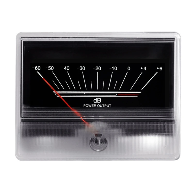 6V-12V Pannello Vu Meter Lampadina Retroilluminazione Calda Livello Registrazione Amp Meter Vu Meter Scheda Amplificatore Stereo Suono