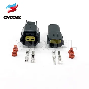 

5 Set 2 Pin 174354-2 174352-2 Female Male Waterproof Wire Connector Plug Car Auto Sealed Car Truck Denso Connectors
