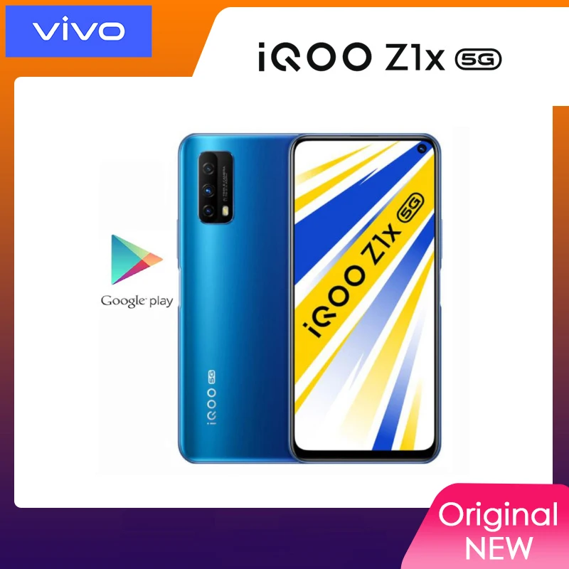 Смартфон iQOO Z1X 5G Snapdragon 76 мобильный телефон 5000 мАч 33 Вт 48 МП 120 Гц | Мобильные