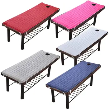 

Non-Slip SPA Treatment Massage Table Bed Cover Mattress Sheet Pad Mat with Face Hole for Beauty Salon