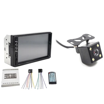 

Car Audio Video Player 7035B 7Inch 2DIN Car Stereo MP5 Player 3D Dynamic UI FM Radio Bluetooth USB AUX Input Audio Out