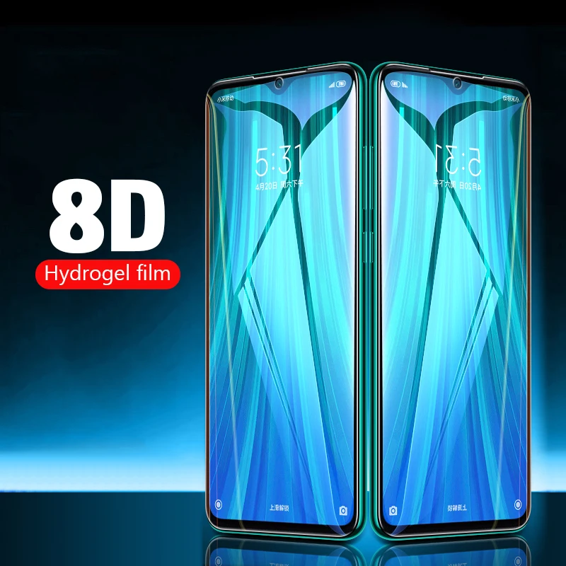 8D полное покрытие Гидрогелевая пленка для Xiaomi mi 9T Pro 8 9 SE Lite cc9e cc9 Защита экрана для mi A1 A2 A3 Lite защитная пленка