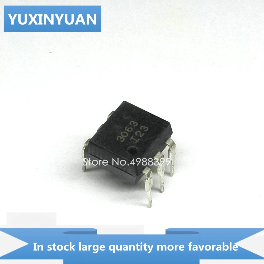 YUXINYUAN 10 шт./лот COSMO3063 COSMO 3063 COSM O3063 MO3063 DIP6 в наличии | Электронные компоненты и