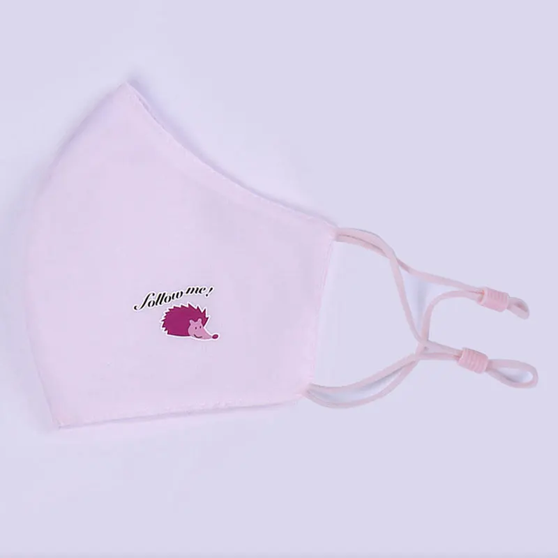 Light Pink 1 шт. модная противопылевая маска для лица и рта респиратор-Пылезащитная Антибактериальная моющаяся-многоразовые удобные маски Ежик - Цвет: Light Pink