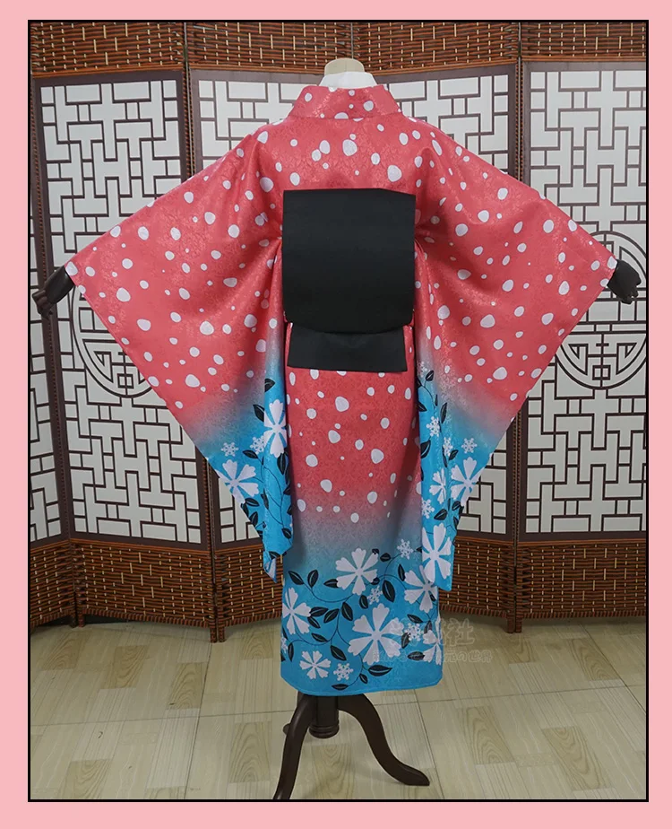 Kimetsu No Yaiba, костюм для косплея, одежда для женщин, кимоно, Хэллоуин, карнавал, вечерние