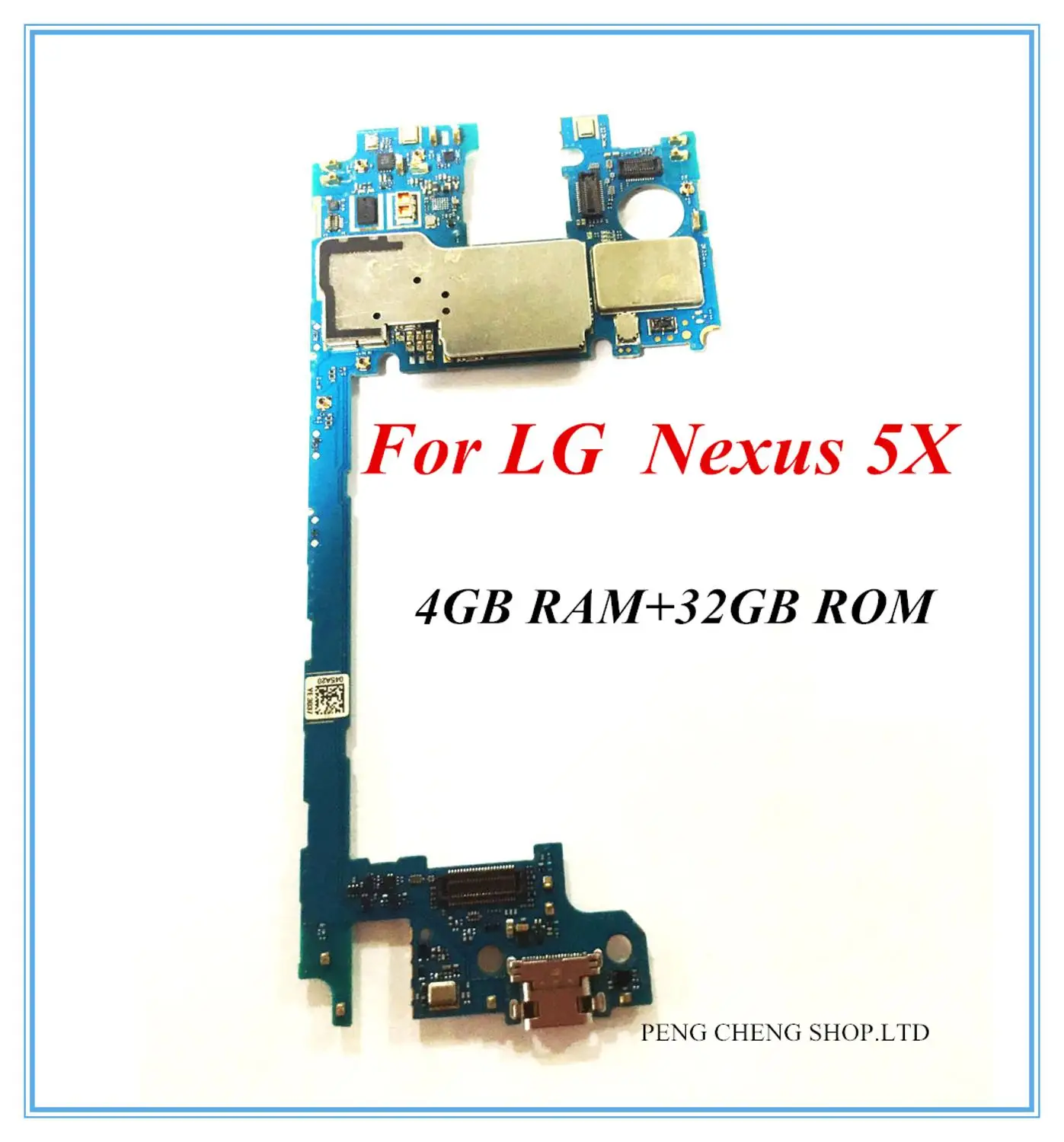 

Europe Version 32GB~Unlocked Original Chips Logic Board For LG Nexus 5X H791 H790 Motherboard