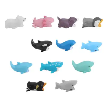 

Cartoon Cable Protector Data Line Cord Protector Protective Case Cable Winder Cover For iPhone 12Android USB Charging Cable
