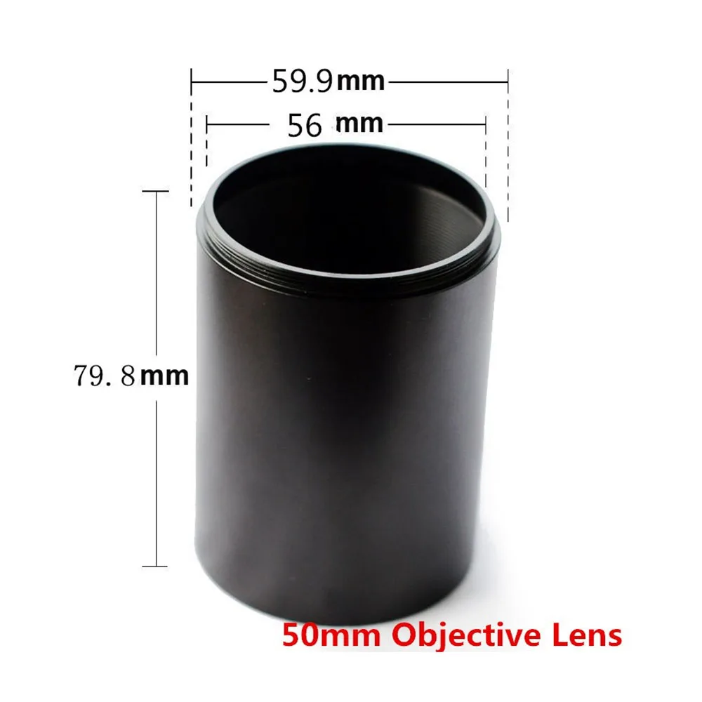 Alloy Sunshade Tube Shade Fit Rifle Scope with 40mm / 50mm Objective Lens Scope Sun Shade Pistol Airsoft Hunting Caza