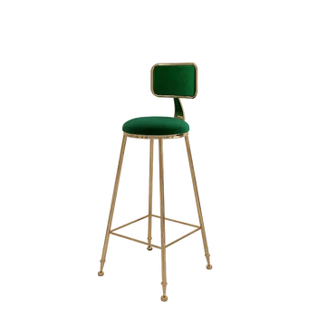

Nordic Iron Bar Chair Modern Simple Home Back Dining Chair High Stool Coffee Bar Chair Bar Stool