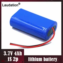 3,7 V аккумулятор 4000 mAh 18650 аккумулятор 4Ah аккумуляторные батареи для видеонаблюдения/громкоговорителей/роботов/ламп/дронов