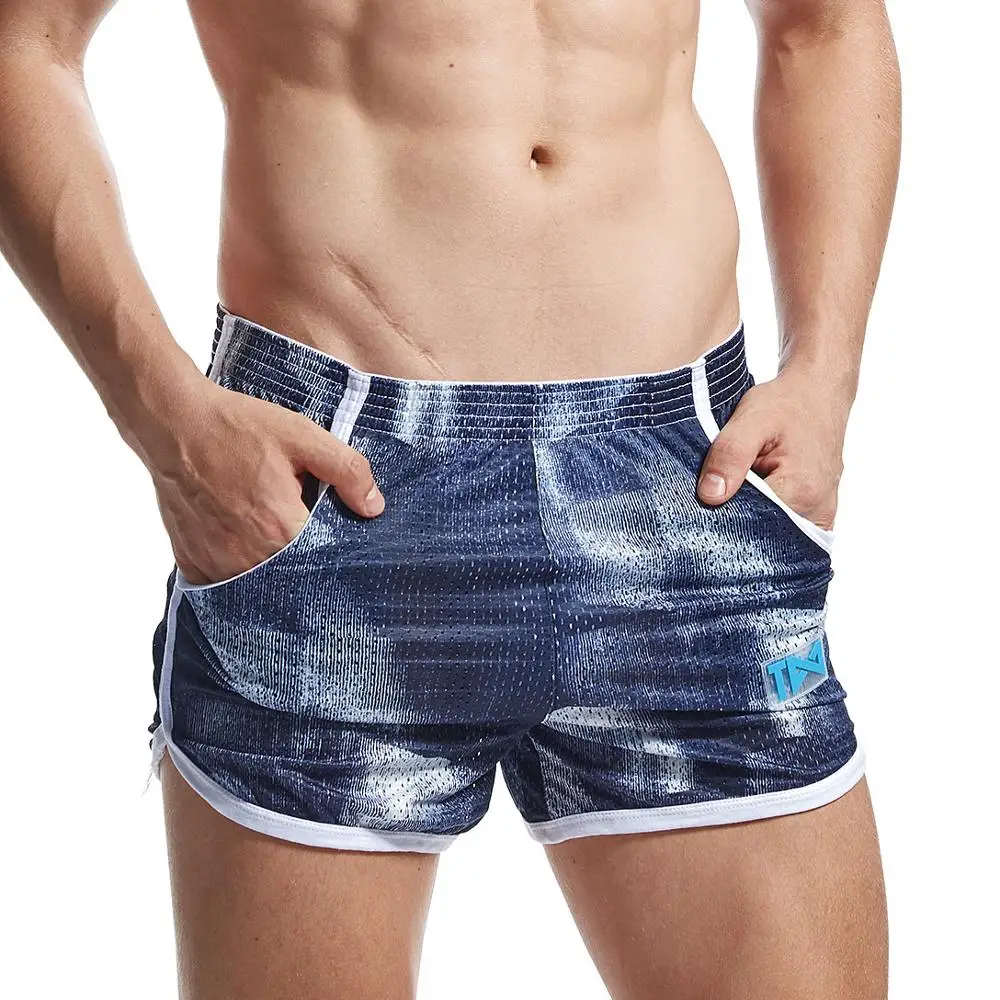 Mens Swimwear Beach Board Surfing Shorts Swim Short Trunks Swimming Pants Quiuck Dry Bathing Running Sports with Pocket for Men