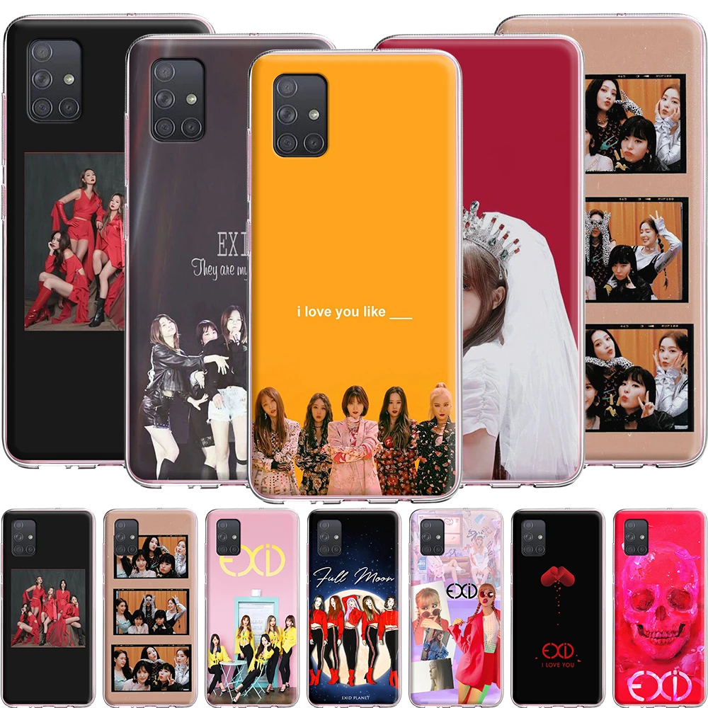 EXID Exceed In Dreaming Silicone Case for Samsung Galaxy A2 A5 A6 A7 A8 A9 J3 J4 J5 J6 J7 J8 Plus Prime 2018 | Мобильные телефоны и