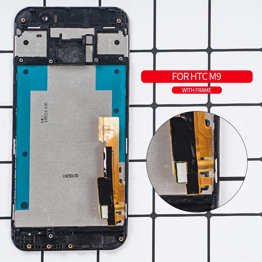 Sinbeda протестирован для htc ONE M9 5," ЖК-дисплей Сенсорная рамка дигитайзер для htc One M9 M9E M9W Pantalla полная замена ЖК-дисплея