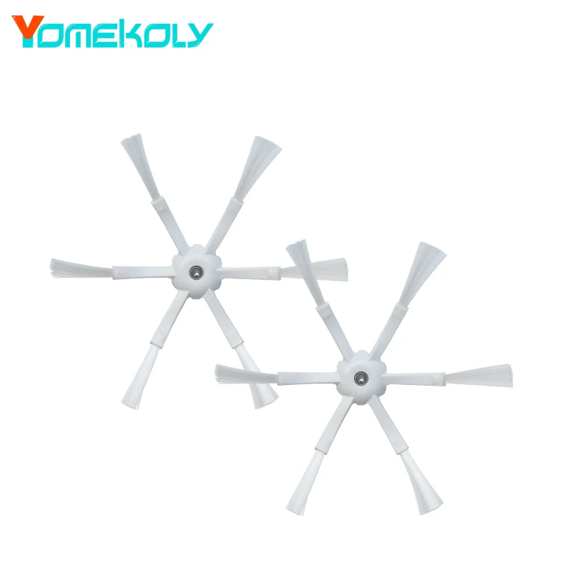 Для Xiaomi Mi Roborock S50 S51 S55 Робот 2 шт. 6 рук боковые щетки пылесос Запчасти Запасные
