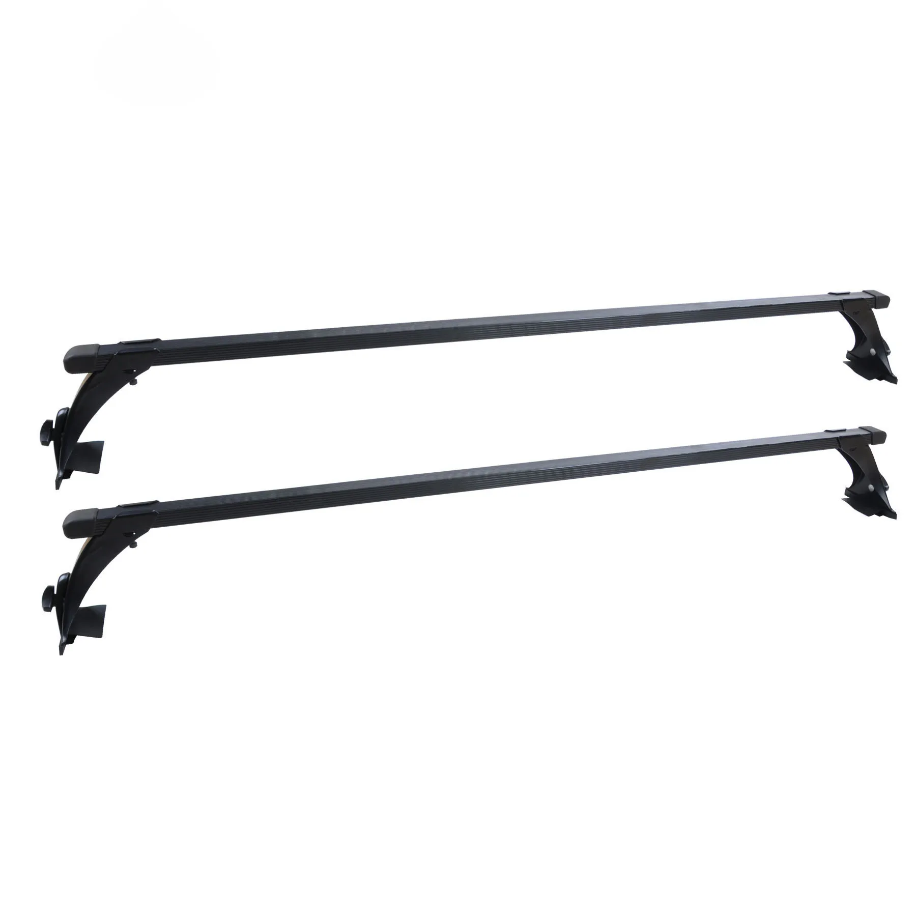 

MOSATP universal car Roof Rack Luggage rack Cargo Carrier Roof Side Rails Black Cross bars Installed On Door Gap With Gutter