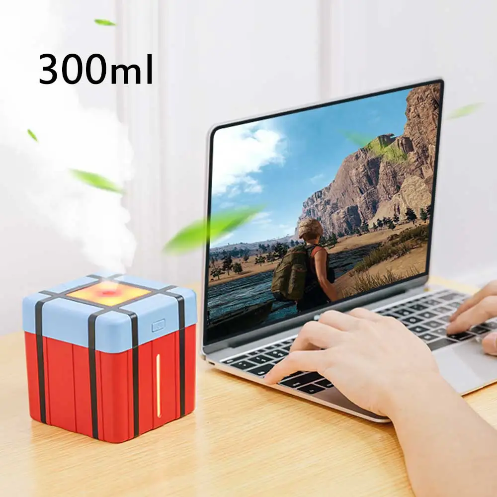 Мини USB Перезаряжаемый увлажняющий увлажнитель воздуха десантный мешок очистки воздуха ночной Светильник многофункциональное увлажнение для дома и офиса