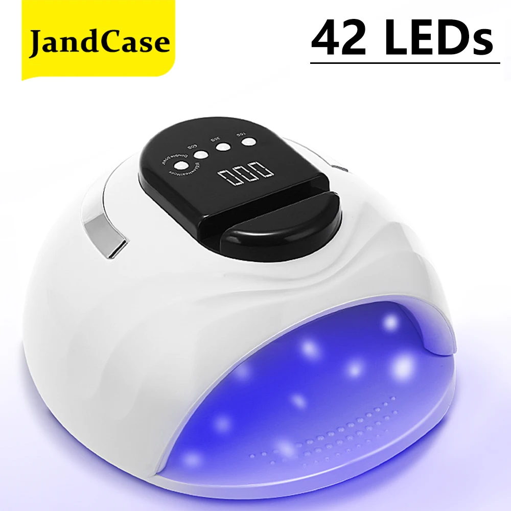Лампа УФ/LED портативная для маникюра Сушилка ногтей с держателем телефона