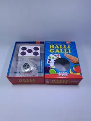 Juego de mesa halli galli, Inglés completo, habilidad comercial, juego de fiesta famaliy