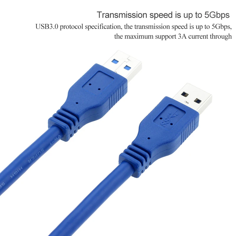 Высокоскоростной кабель для передачи данных USB 0,6 m 1m 1,5 m USB 3,0 момме передача данных кабель для шахтера жесткого диска