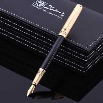 

High Quality Picasso Iraurita Fountain pen ink pen full metal luxury signing pens dolma kalem Caneta tinteiro Stationery 1041
