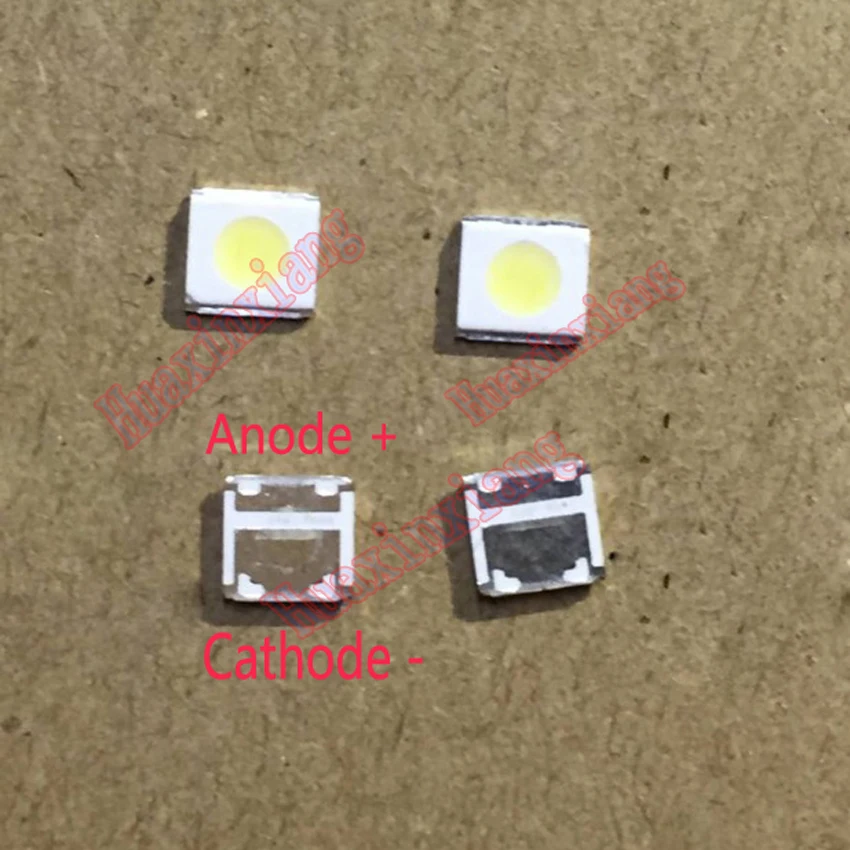 100 шт./лот WOOREE SMD LED 3535 3V 1 85 W холодный белый высокой мощности для подсветки