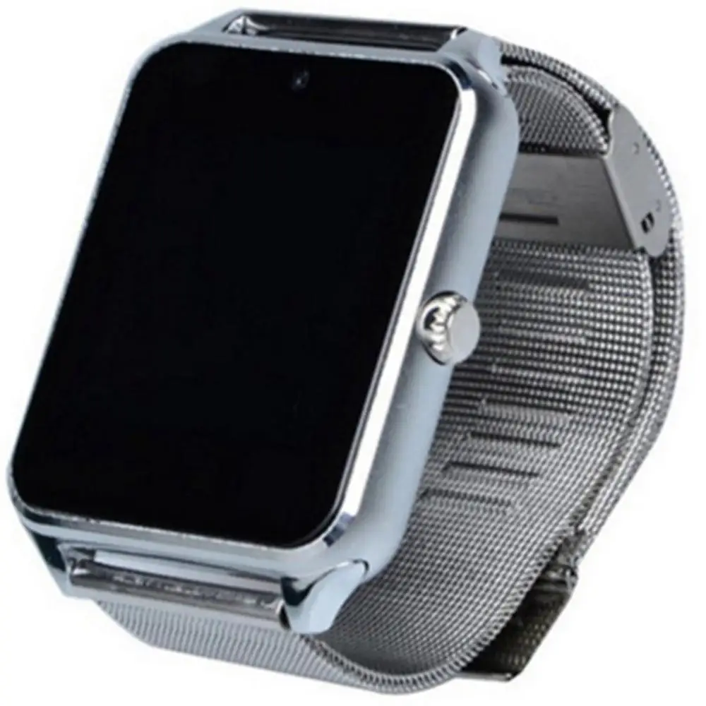 Смарт-часы Z60, Bluetooth, Смарт-часы с картой, Смарт-часы с Bluetooth - Цвет: silver gray