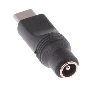 

USB 3.1 Type C Male to DC 5.5X2.1mm Female Power Plug Extension Cable Connector