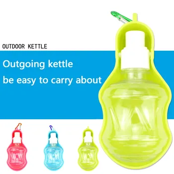 

250/500ml Dog Water Bottle Feeder With Bowl Plastic Portable Water Bottle Pets Outdoor Travel Pet Drinking Water Feeder #PYS