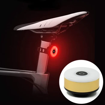 

Bicycle Light Bike Rear Light Taillight USB Rechargeable Mini LED Flashlight Safety Warning Lights Bike Accessory