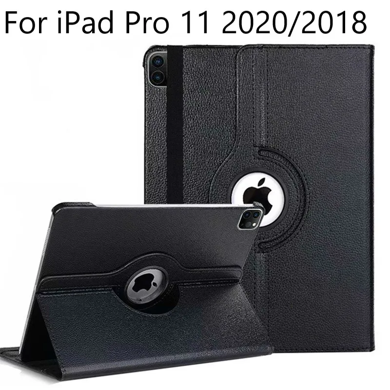360° Rotating PU Leather Smart Tablet Cover with Auto Wake/Sleep
