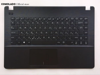 

HU Hungary Laptop keyboard For ASUS X451 X451E X451M X451C X451E1007CA Palmrest Upper Black keyboard HU Layout