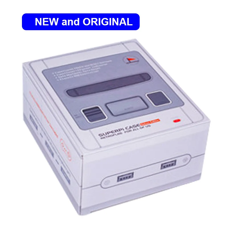 Чехол Retroflag SUPERPi CASE-J NESPi с охлаждающим вентилятором+ радиатор для Raspberry Pi 3B Plus(3B+)/3B оригинальная Европейская версия