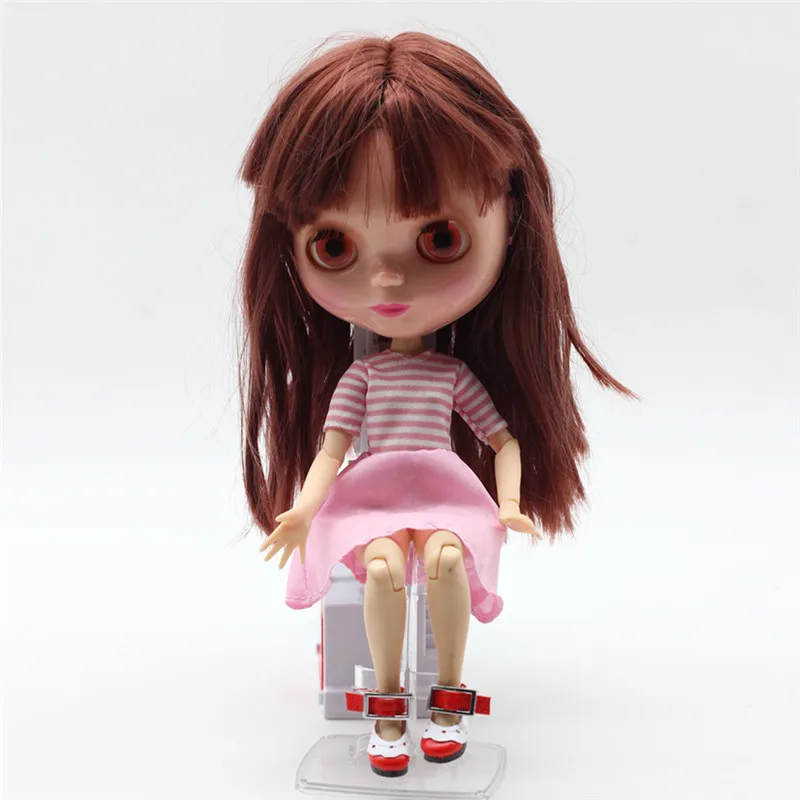 1 пара 2,8 см обувь подходит для Blyth Licca Jb Pullip кукла мини игрушка обувь для русской куклы 7 цветов кружевная обувь для 1/6 BJD куклы