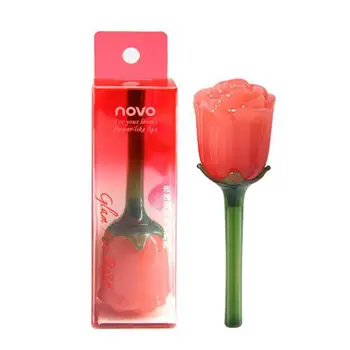 

NOVO Rose Mirror Surface Lip Gloss Velvet Matte Long Lasting Liquid Lipstick Moisturizing Shiny Enhancer Lip Tint Cosmetic TSLM1