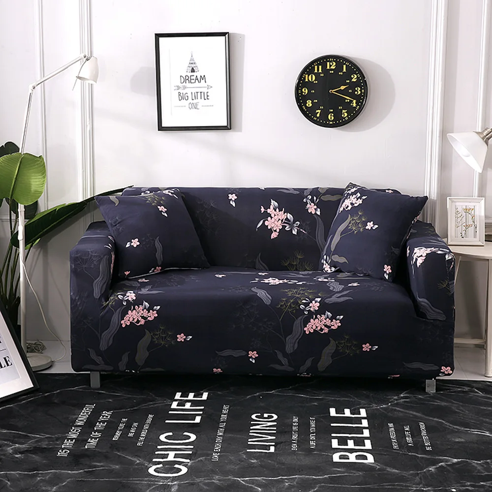 

Printing Elastic Sofa Cover Stretch Slipcovers for Living Room Couch Cover L shape Armchair Cover Single/Two/Three Seat