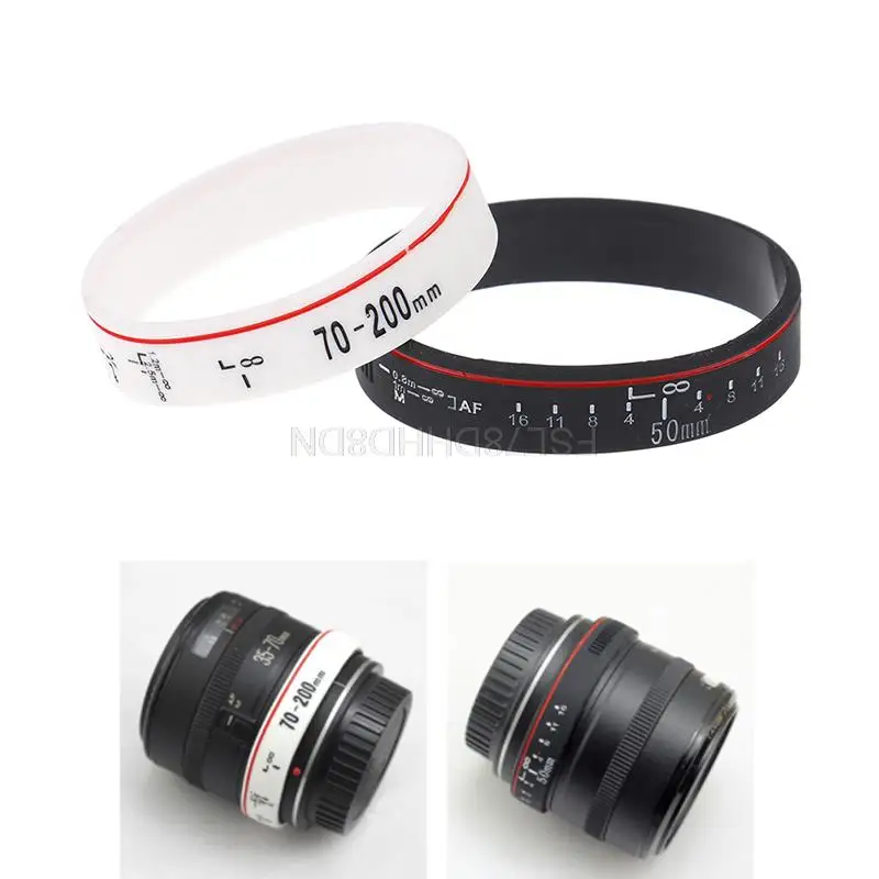 Силиконовый браслет для объектива камеры фотографа аксессуары Canon | Электроника