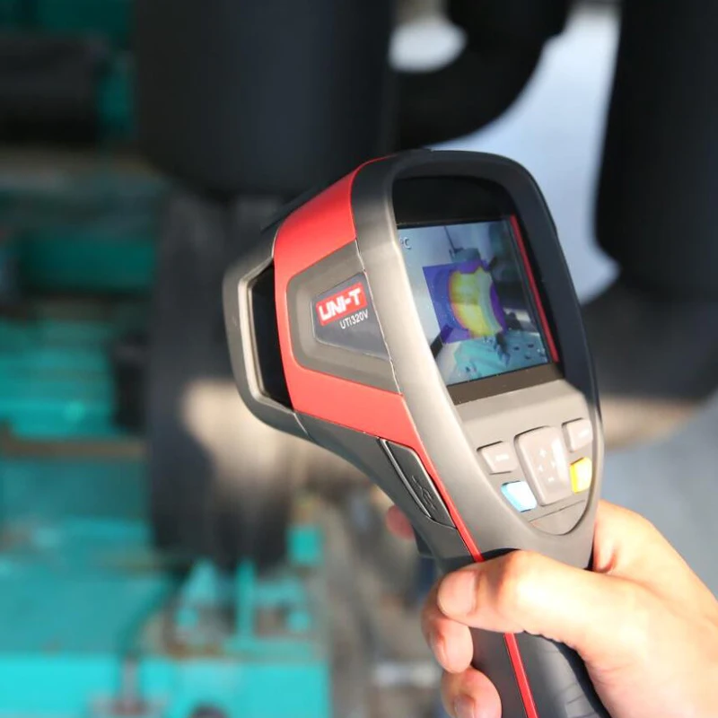 UNI-T UTi320V/UTi320H тепловизор промышленный датчик температуры изображения USB/APP связь 3,5 ''TFT экран