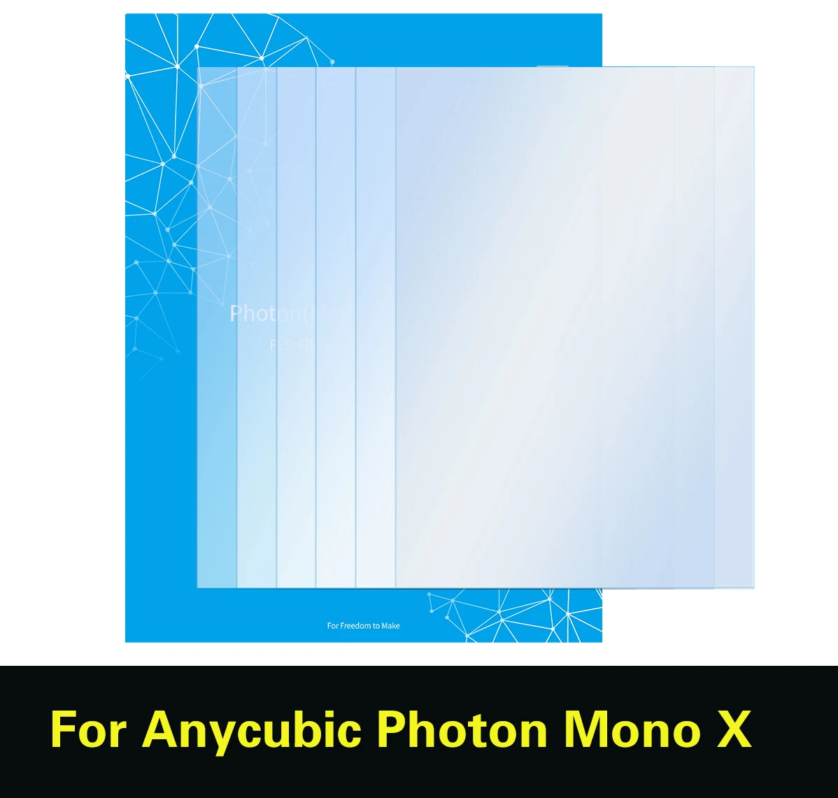 SLA/LCD 3D Printer Part 5PCS FEP Film For ANYCUBIC Photon Mono X 0.15mm*260*165mm UV Resin 3DPrinter