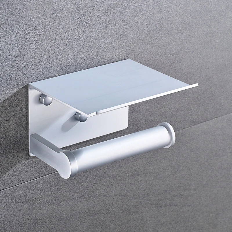 Other DIY & Tools Space Aluminum Mobile Phone Tissue Holder Bathroom