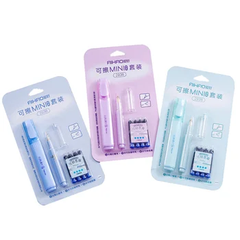 

Erasable Pen Set Student Fountain Pen Removable Ink Bag Pen Calligraphy Special Pen Office Stationery School Supplies 2938